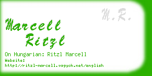 marcell ritzl business card